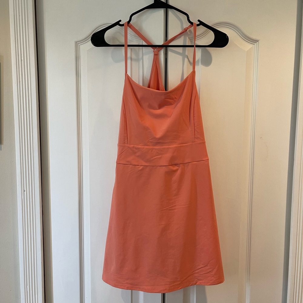 CALIA by Carrie Underwood Coral Pink Mini Dress